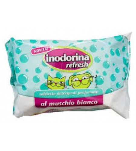 INODORINA TOALHITAS REFRESCANTES MUSCHIO 40UNID