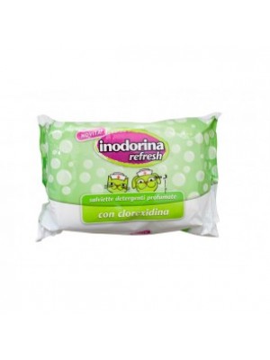 INODORINA TOALHITAS REFRESCANTES CLOROHEXIDINA ( DESINFECTANTE) 40UNID